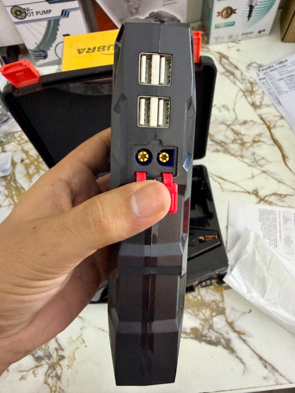 2000A Peak Car Jump Starter & Power Bank with LED Light