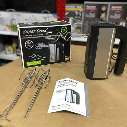 SUPER CREST Hand Mixer 750W SCT-5004 | AwamiImport.com