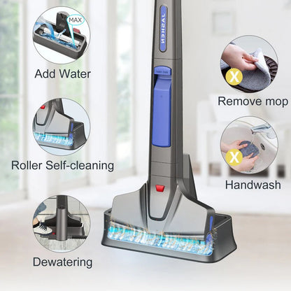 JASHEN M16 Cordless Electric Floor Scrubber – Deep Cleaning Made Easy | AwamiImport.com