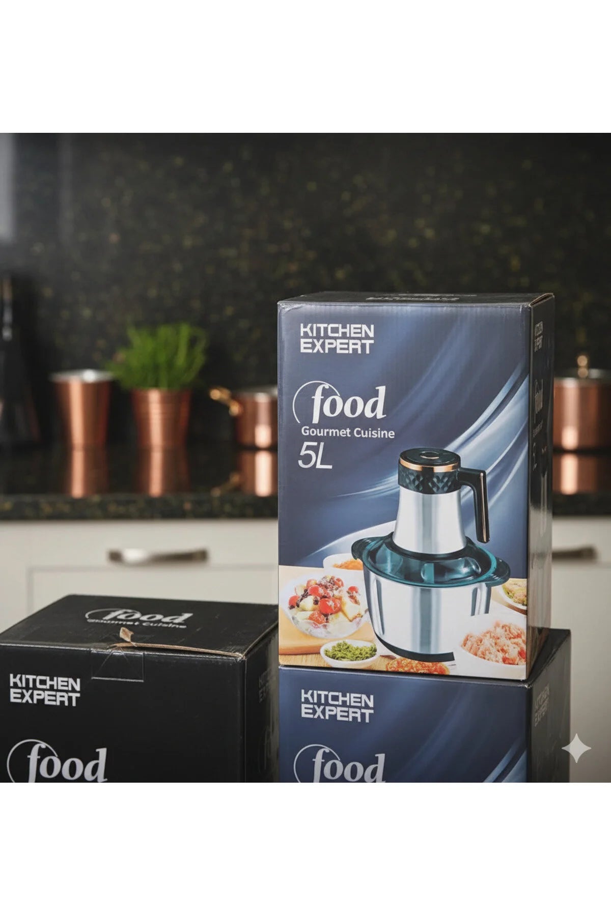 Kitchen Expert 5L Electric Chopper 800W – Heavy Duty  Machine |
