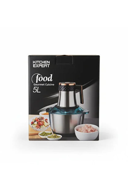 Kitchen Expert 5L Electric Chopper 800W – Heavy Duty  Machine |