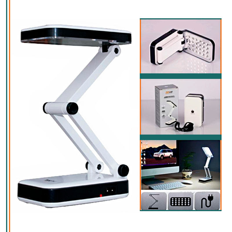 Desk Lamp LED  666 Rechargeable – 800mAh Study Light (3–5 Hours Backup) |