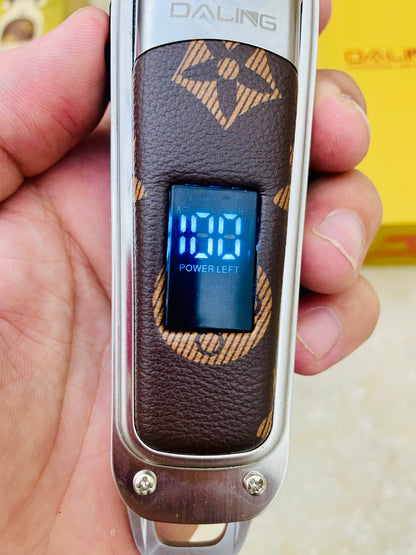 Daling DL-0058 Rechargeable Hair Trimmer – 180 Min Runtime, Digital Display ✂️⚡