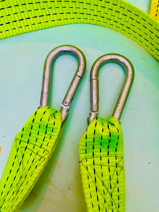 9ft Heavy-Duty Two-Chain  Cable with Dual Steel Hooks | AwamiImport.com