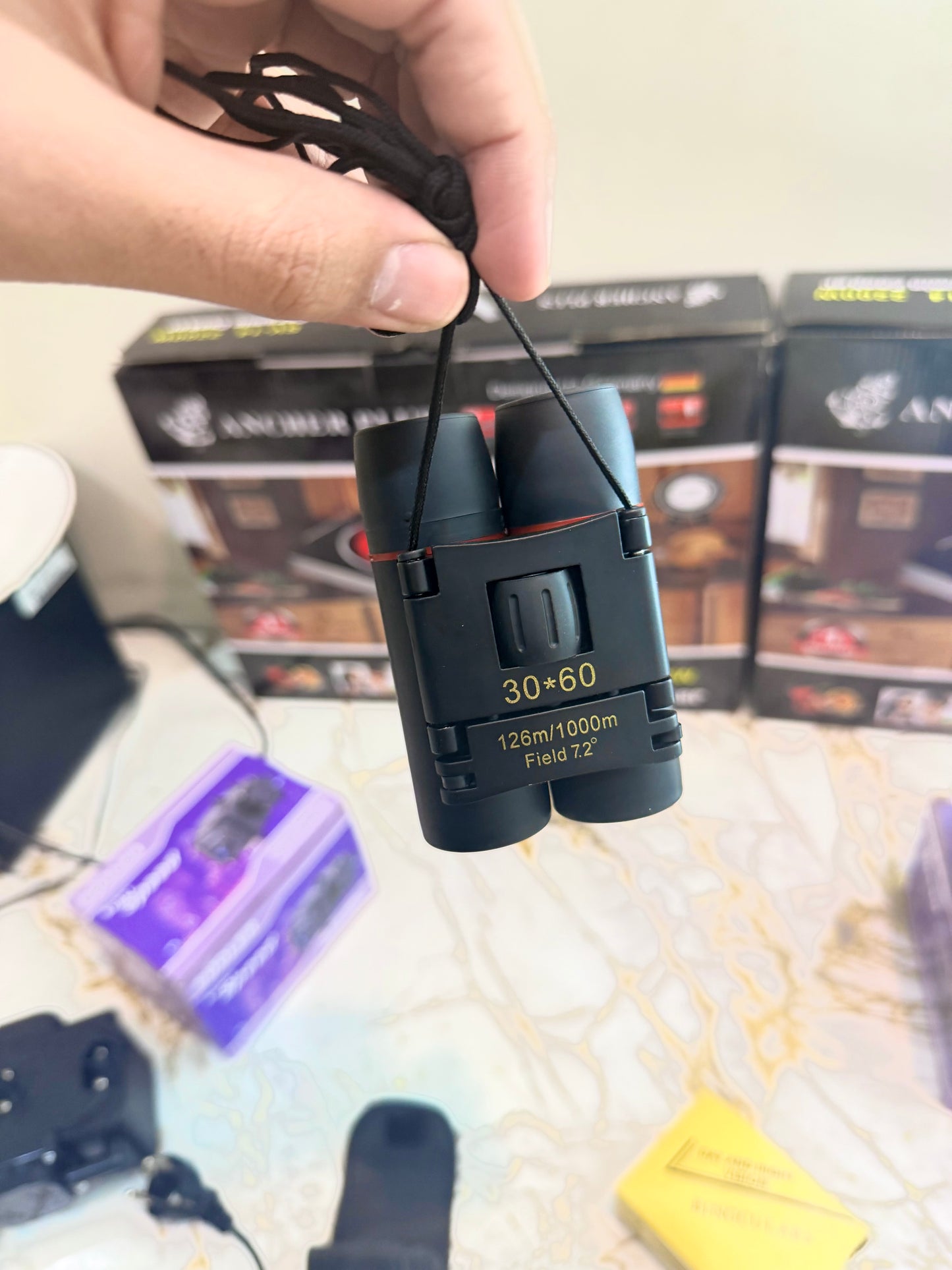 30×60 Mini Binocular – Compact High Zoom | AwamiImport.com