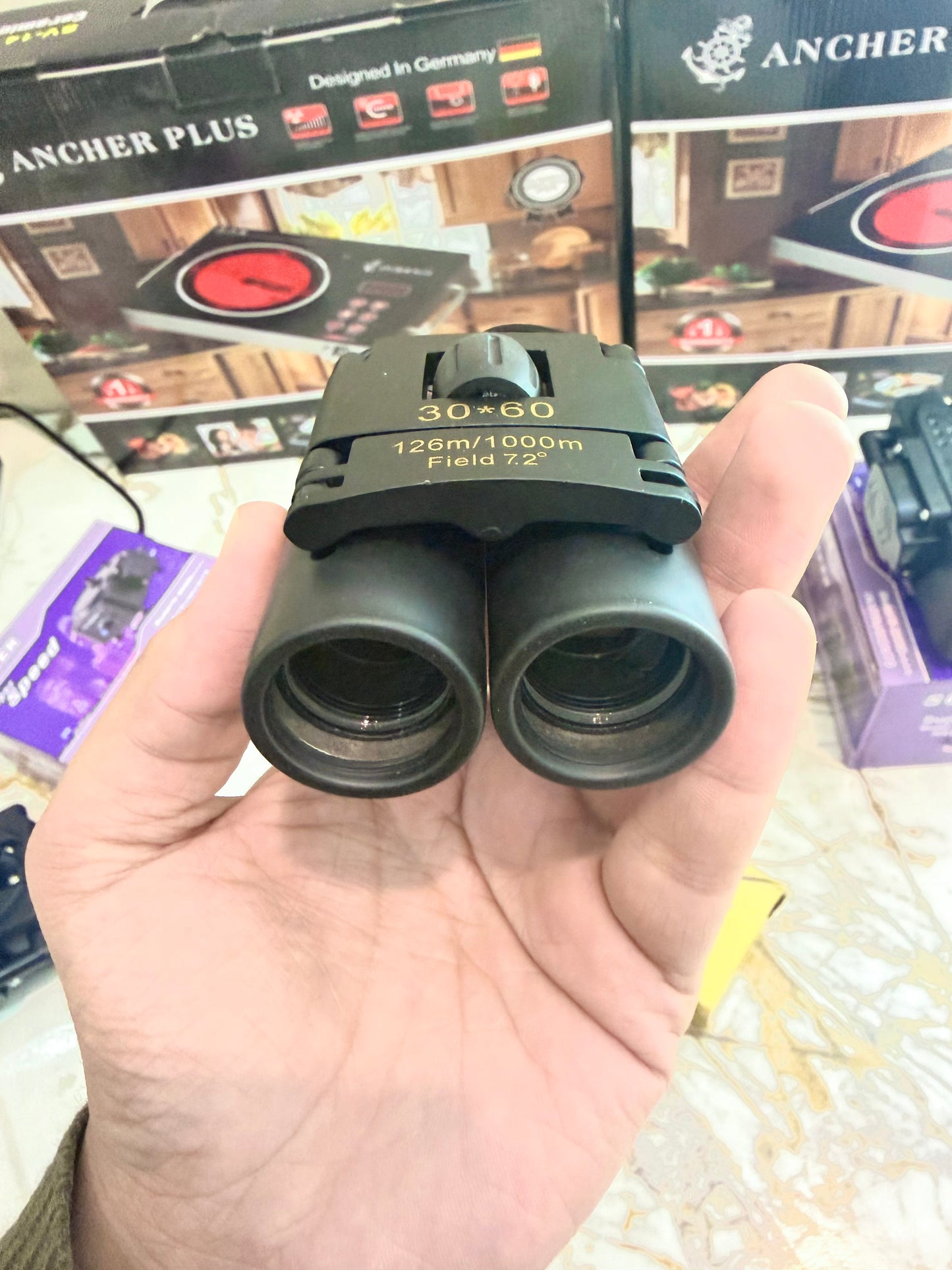 30×60 Mini Binocular – Compact High Zoom | AwamiImport.com