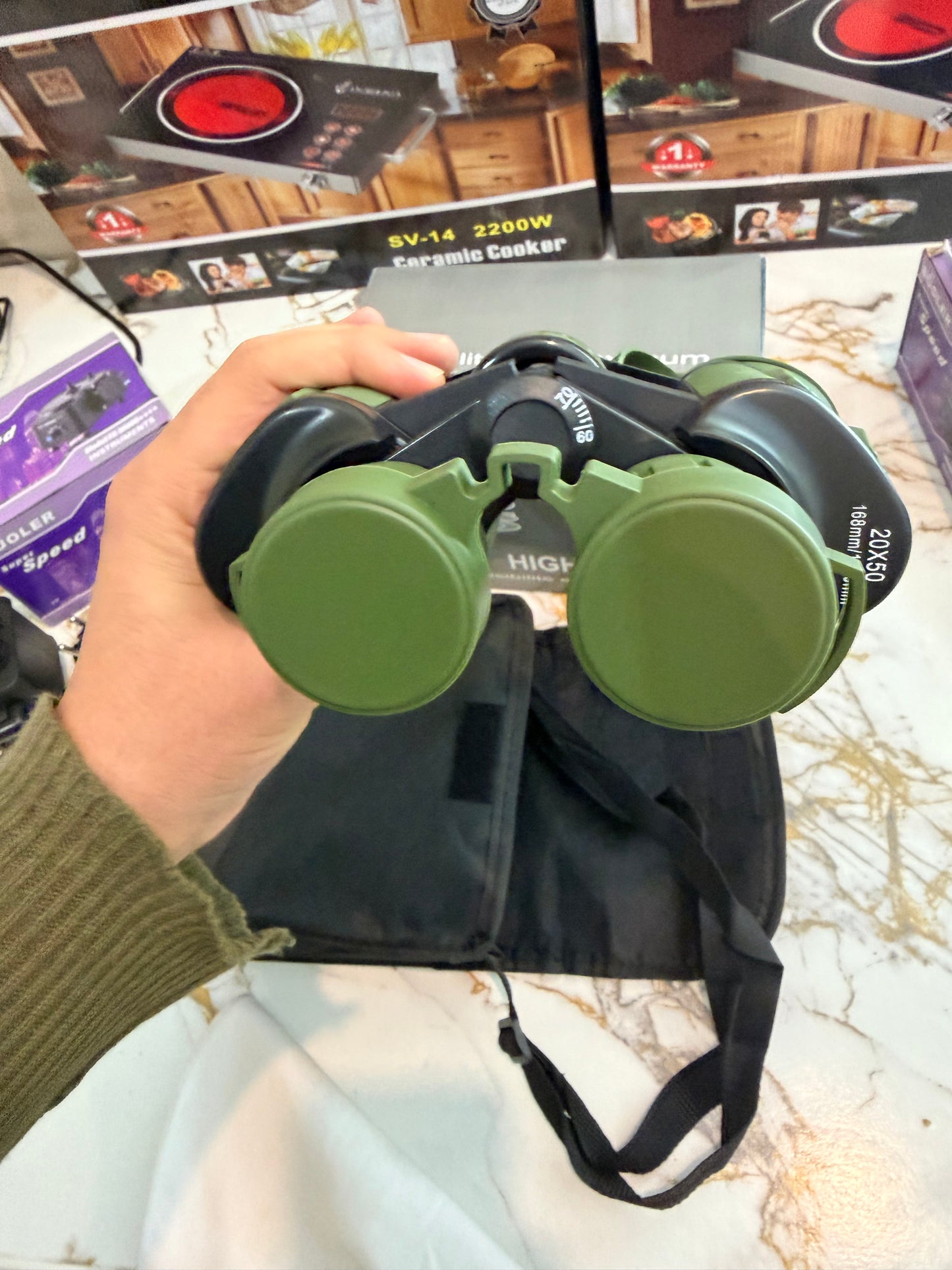Imported  Powerful 20x50 High-Definition Military Binoculars | Ultra Long-Range Vision