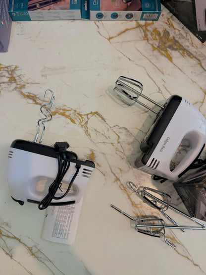 Unique Rock Hand Mixer – 7 Speed with 4 Attachments | AwamiImport.com