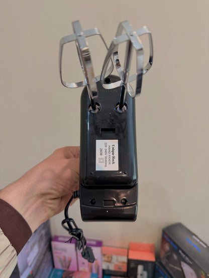 Unique Rock Hand Mixer – 7 Speed with 4 Attachments | AwamiImport.com