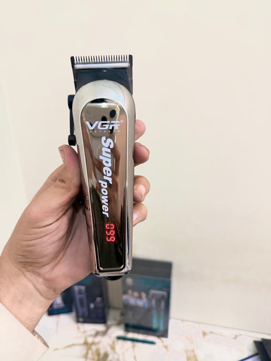 VGR 0-60 Professional Trimmer – Digital Display & Taper Control | AwamiImport.com