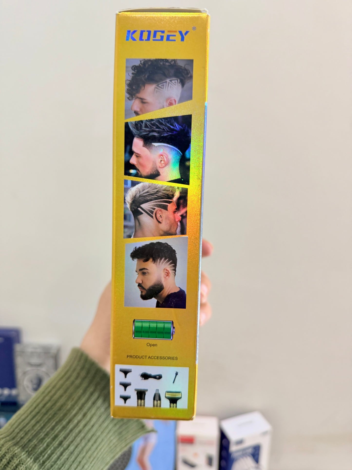 Kogey KG-558 3-in-1 Grooming Kit – Rechargeable Clipper + Trimmer | AwamiImport.com