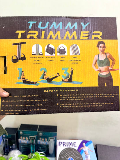 🔥 Tummy Trimmer AbS Exerciser (Spring Rope Design) – AwamiImport.com