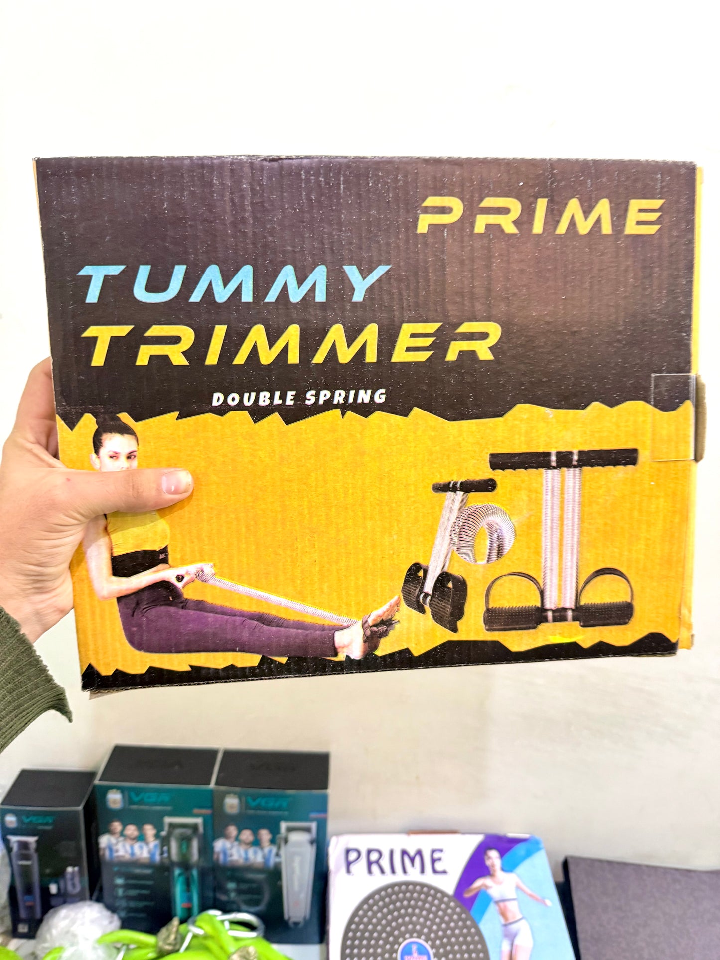 🔥 Tummy Trimmer AbS Exerciser (Spring Rope Design) – AwamiImport.com