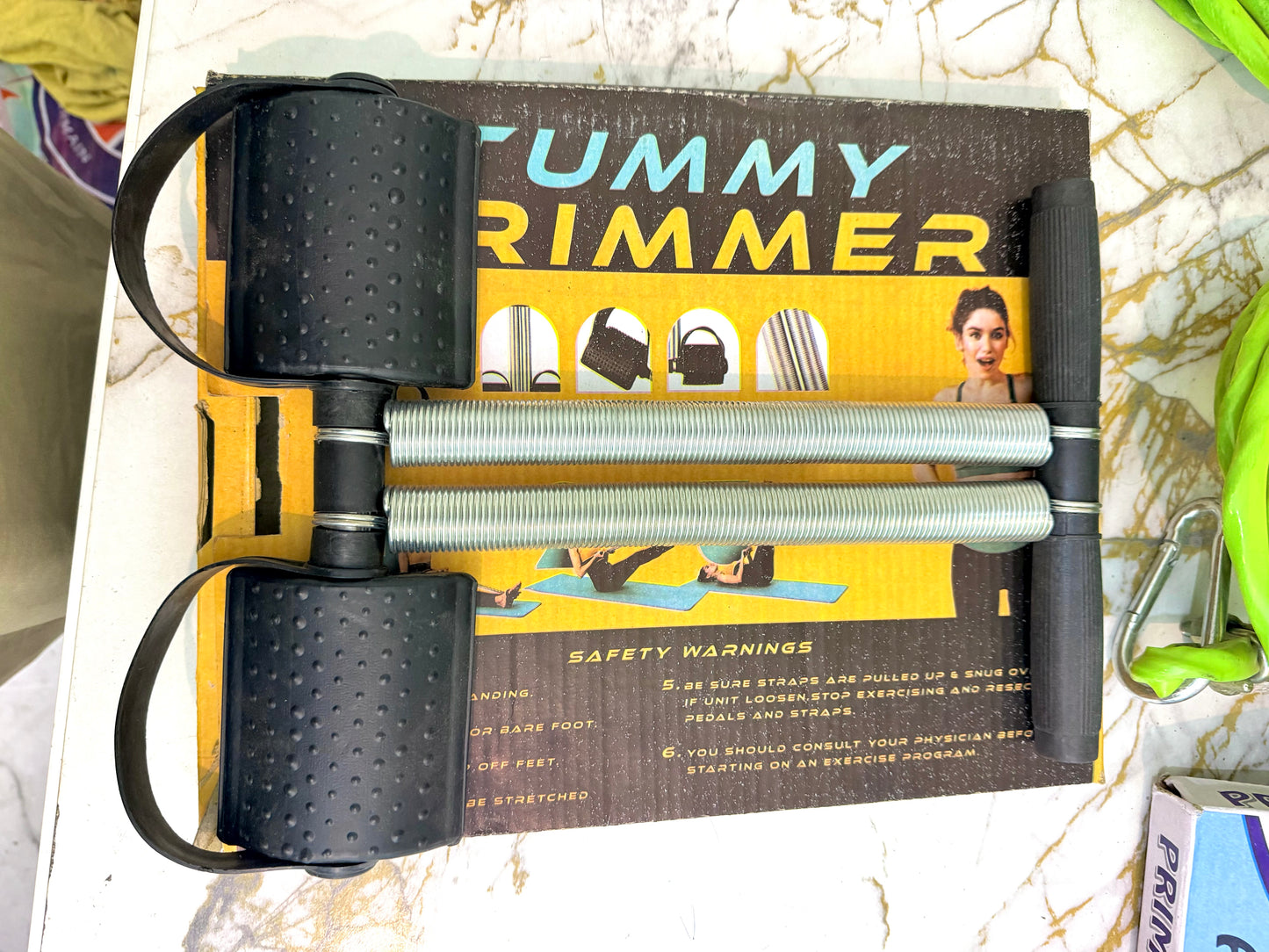 🔥 Tummy Trimmer AbS Exerciser (Spring Rope Design) – AwamiImport.com