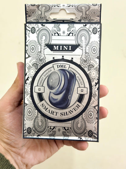 Mini Triple-Blade Rechargeable Shaver with Cleaning Brush – AwamiImport.com