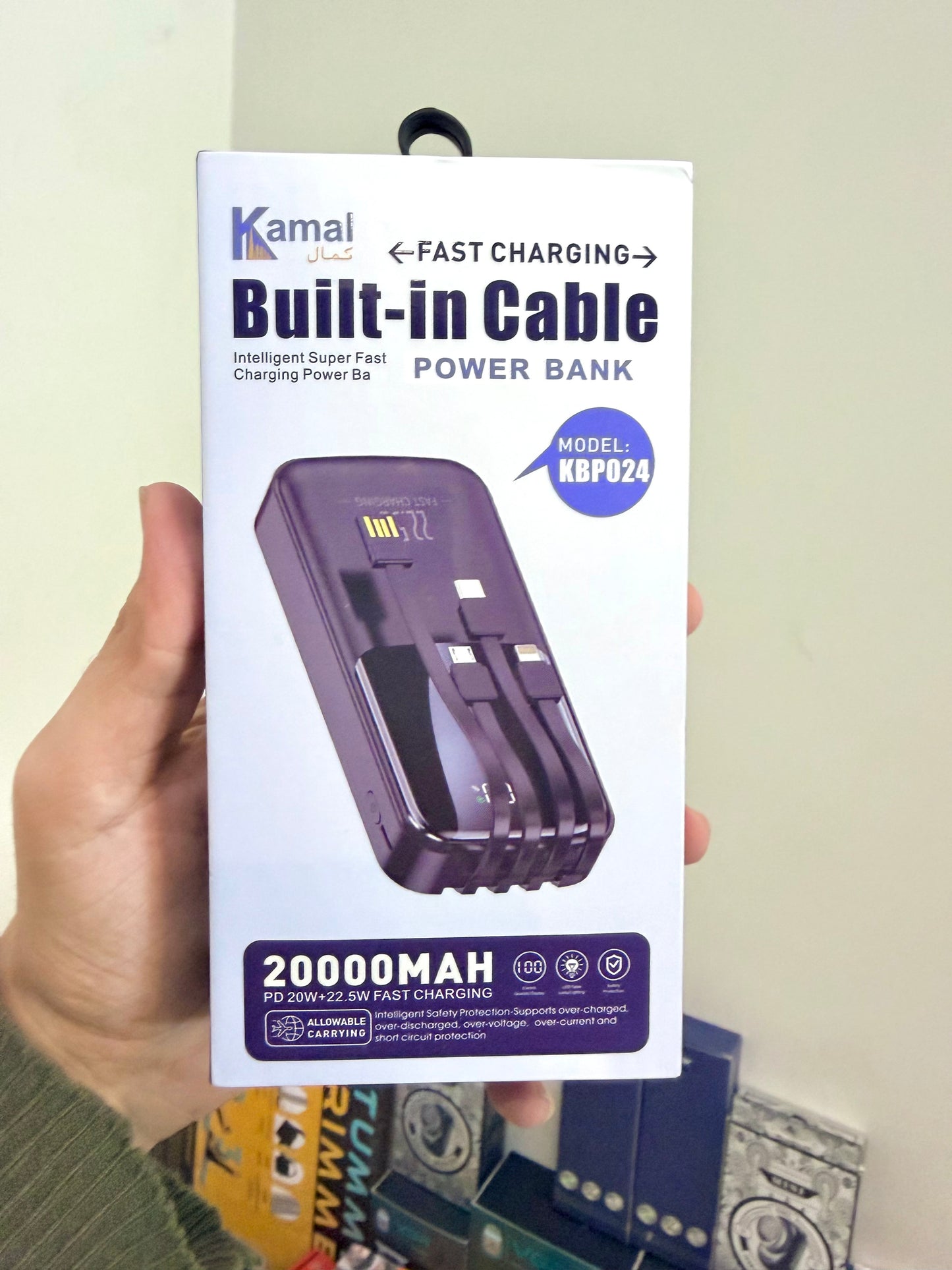 KAMAL 20000mAh 22.5W Fast Charging Power Bank KBP-024 | made by 🇦🇪dubai
