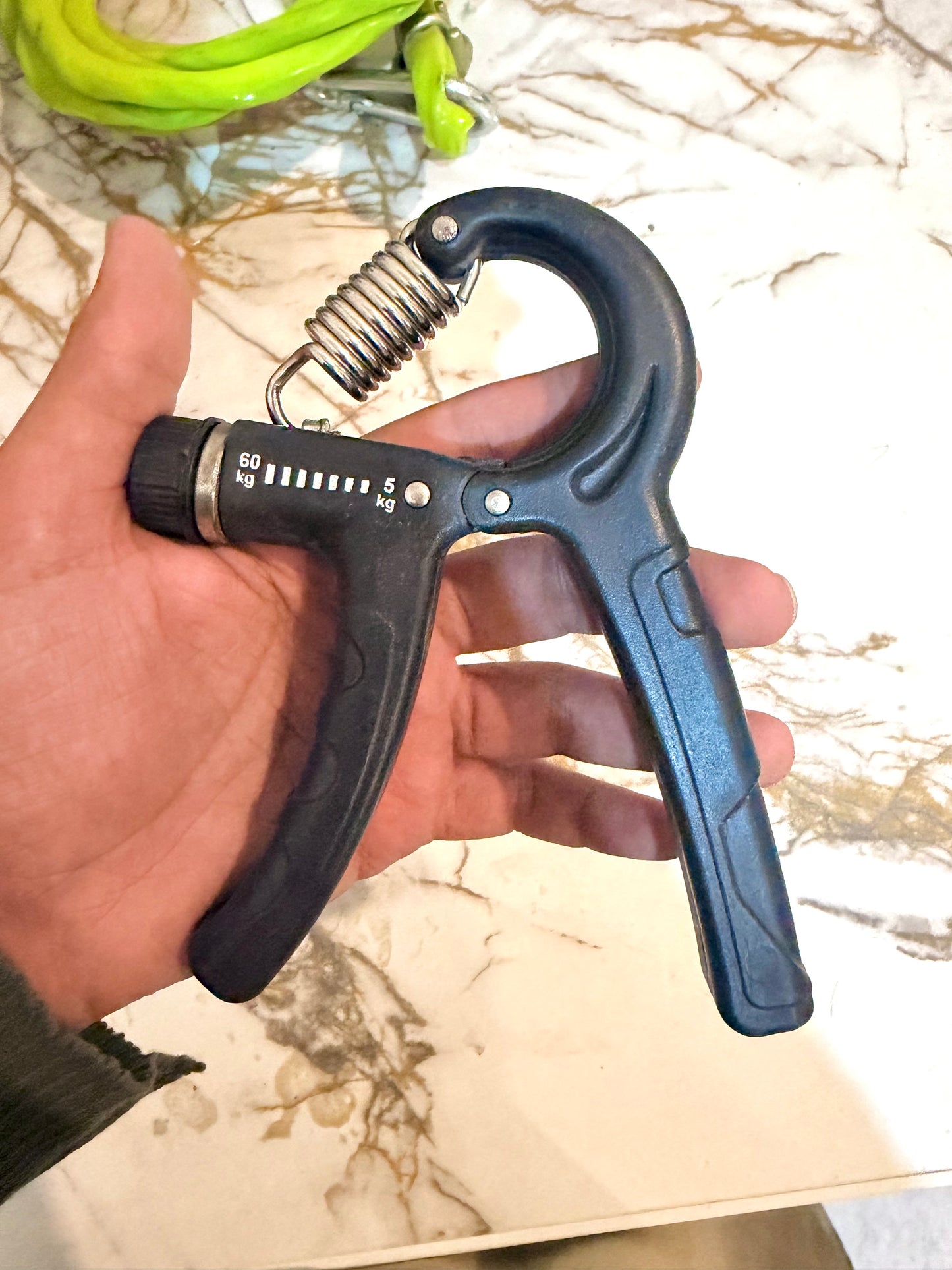 Imported Adjustable Hand Gripper (5–60kg) with Automatic Counting & Non-Slip Grip | AwamiImport.com