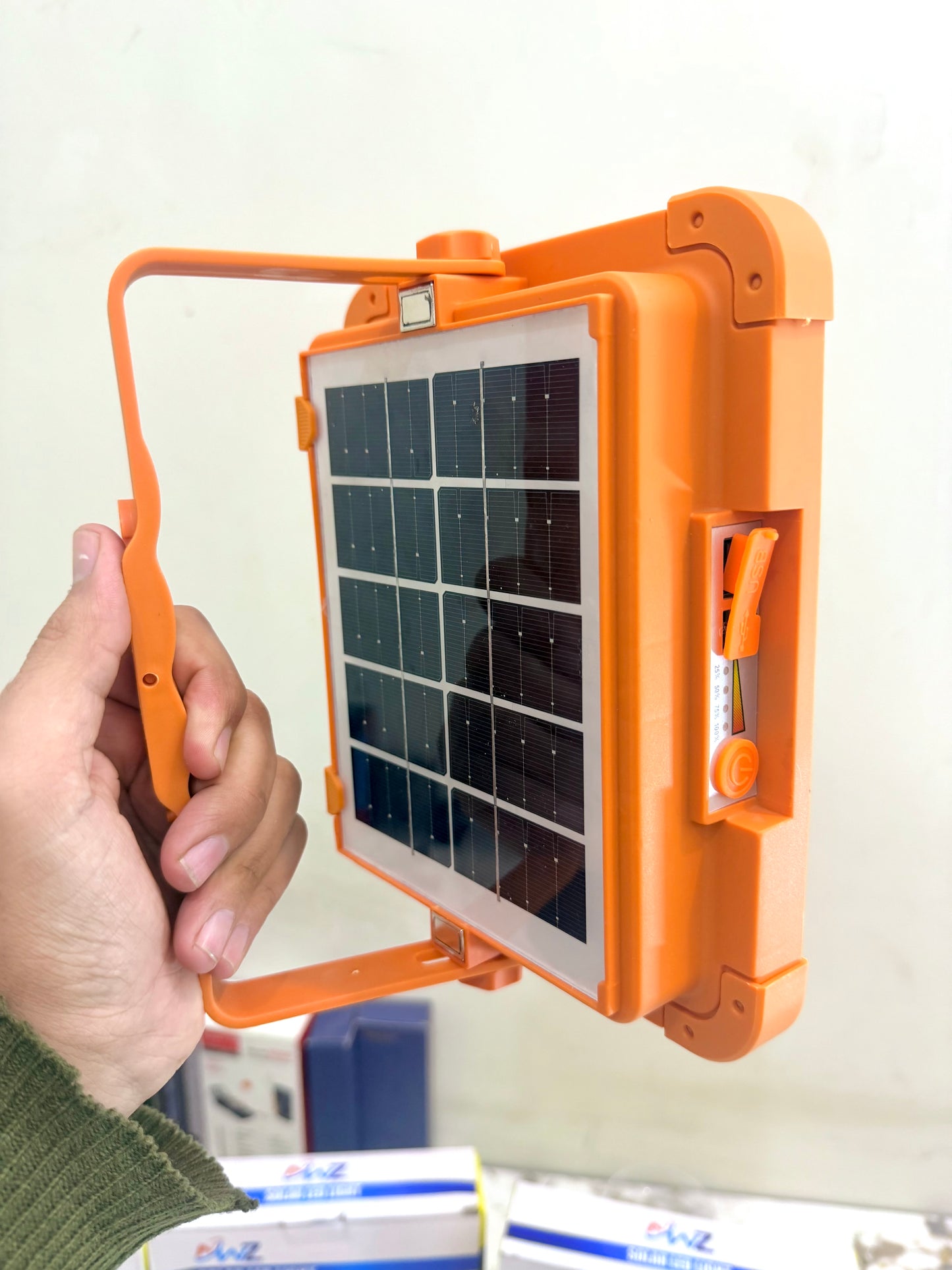 Rechargeable Solar LED Light – 300w/600W, 15000MAH,power bank & Waterproof 💡🔋