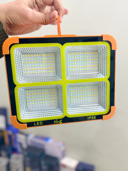 Rechargeable Solar LED Light – 300w/600W, 15000MAH,power bank & Waterproof 💡🔋