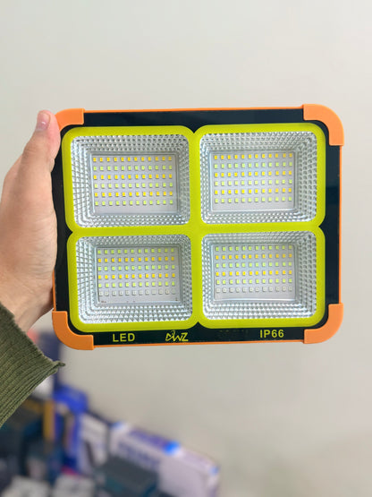 Rechargeable Solar LED Light – 300w/600W, 15000MAH,power bank & Waterproof 💡🔋