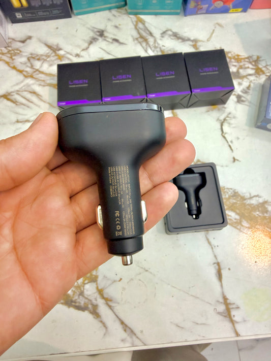 ⚡ LISEN 48W 4-in-1 USB-C Car Charger Adapter | SUPER FAST CHARGING