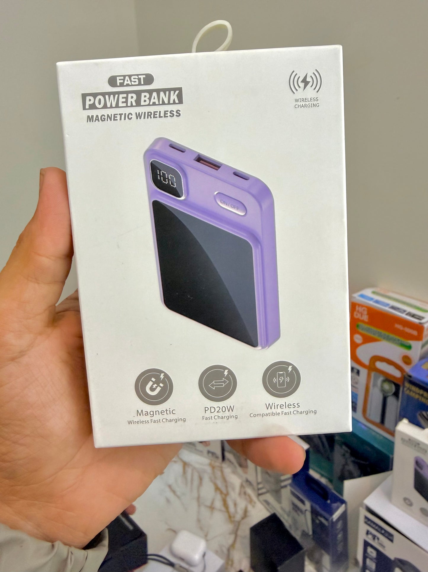 10000mAh Magnetic Power Bank 22.5W PD20W Super Fast Charging – AwamiImport.com