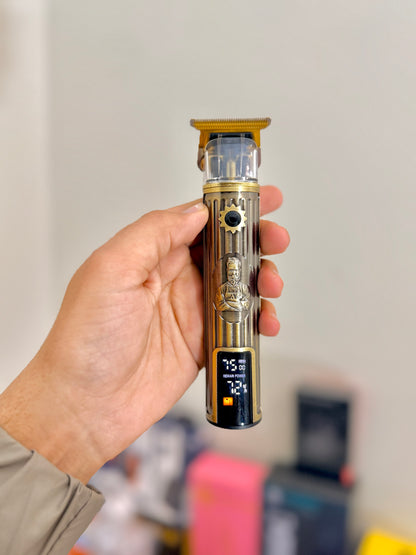 Daling 1677 Digital Display Trimmer with T-Blade | 120-Min Battery