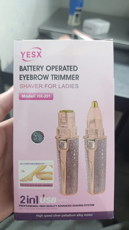 Imported Ladies Eyebrow Trimmer & Facial Hair Remover Shaver