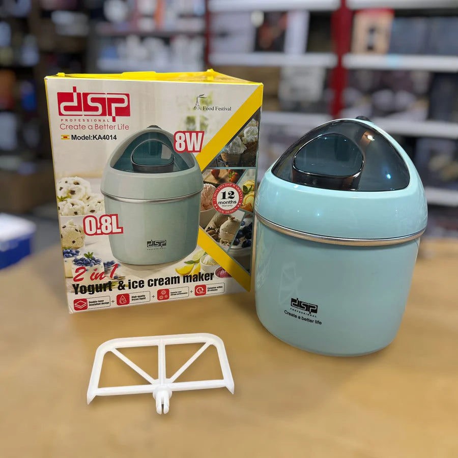 DSP 2-in-1 Yogurt & Ice Cream Maker – Homemade Treats Made Easy | AwamiImport.com