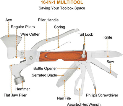 Lot Imported 16 in 1 Multi Purpose Tool  | AwamiImport.com