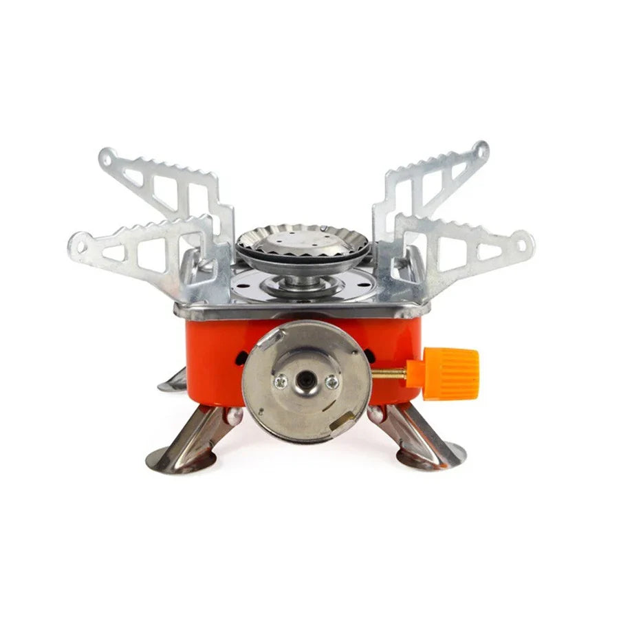 Small Portable Camping Stove With Butane Bottle  [ AwamiImport.com