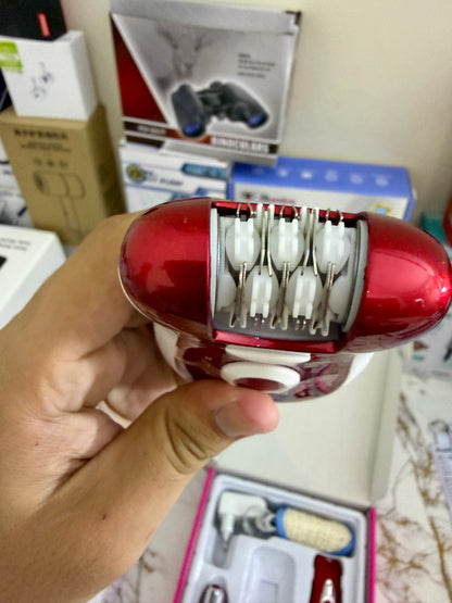 3-in-1 Portable Ladies Epilator & Shaver KM519A – Painless Hair Removal |
