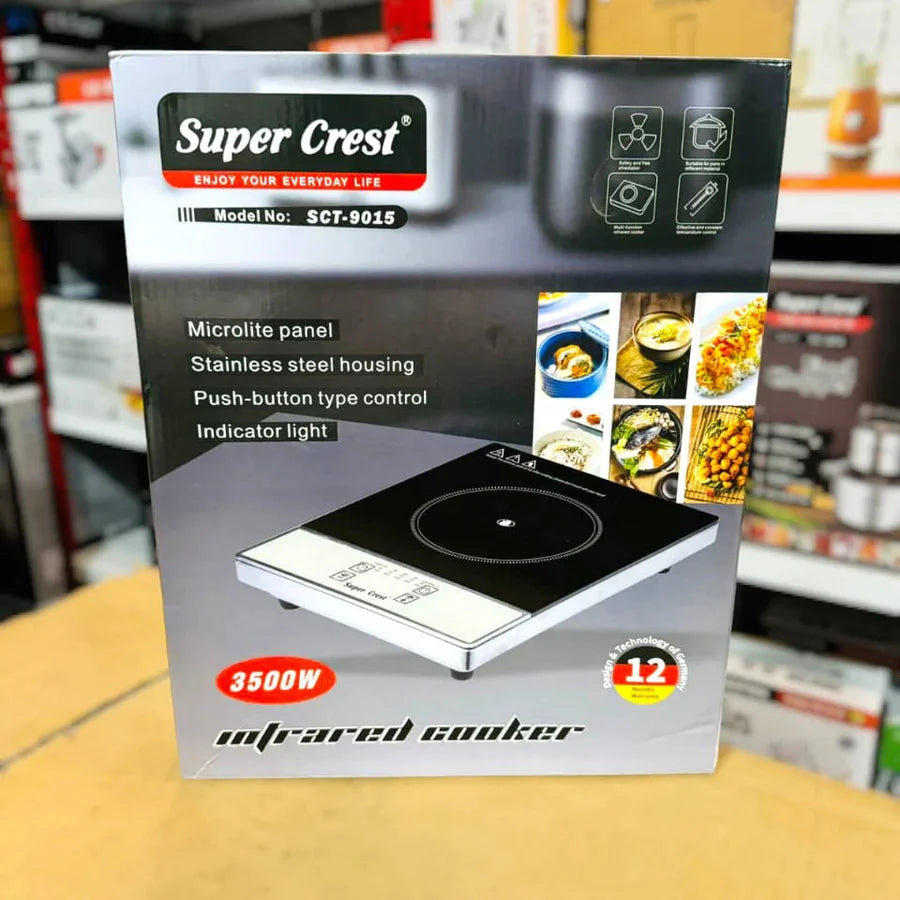 Super Crest Infrared Hot Plate SCT-9015 | AwamiImport.com