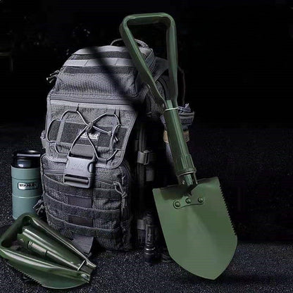 Heavy-Duty Foldable Camping Shovel – Compact & Multi-Purpose Tool [AwamiImport.com