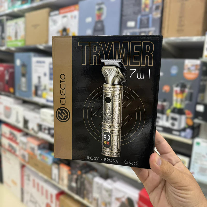 Electo 7-in-1 Multi-Grooming Kit – All-in-One Hair, Beard & Body Trimmer
