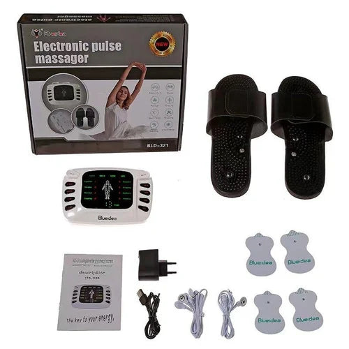 Blueidea Electronic TENS Pulse Massager BLD321 – Smart Muscle Pain Relief & Body Therapy Device