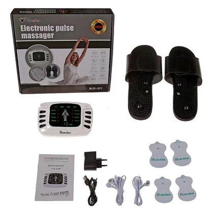 Blueidea Electronic TENS Pulse Massager BLD321 – Smart Muscle Pain Relief & Body Therapy Device
