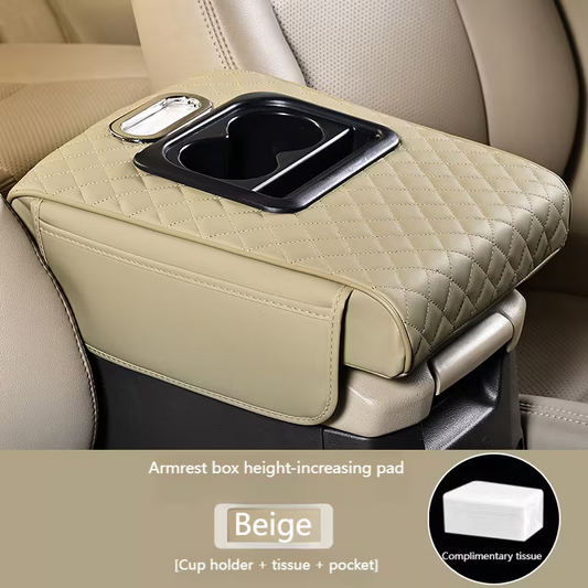 Premium Armrest Box Height Pad for Car Console – Comfortable Driving Support | AwamiImport.com