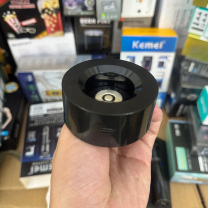 KEMEI KM3293 Metal Body Digital Display Hair Trimmer – 6800RPM with 3mm, 6mm, 9mm & 12mm Guide Combs
