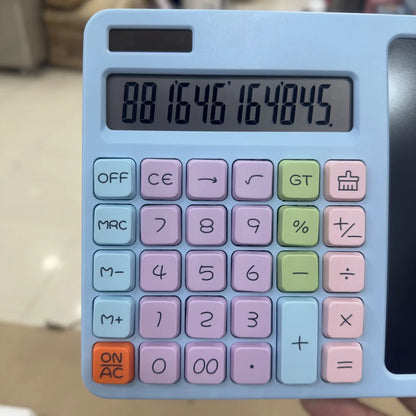 2-in-1 Calculator with LCD Writing Board ZY-2208 – Digital Calculator + Smart Writing Tablet