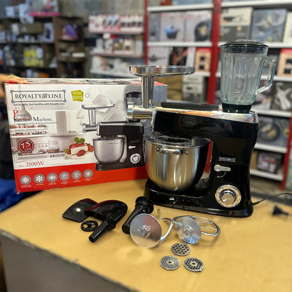 Royalty Line 7.5L 3-in-1 Stand Mixer & Kitchen Machine| AwamiImport.com