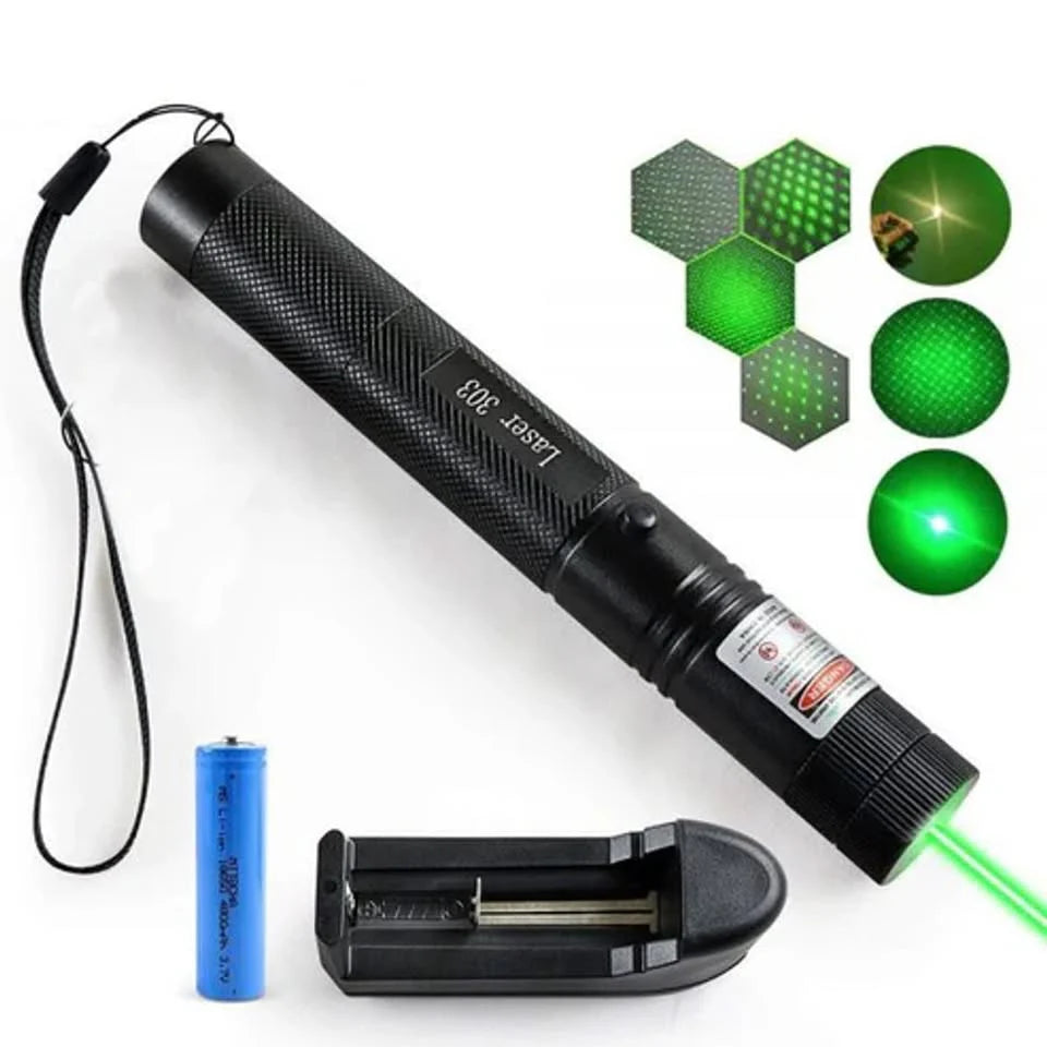 🔥 4KM+ Rechargeable Green Laser Pointer – Ultra Powerful Long-Range Beam | AwamiImport.com