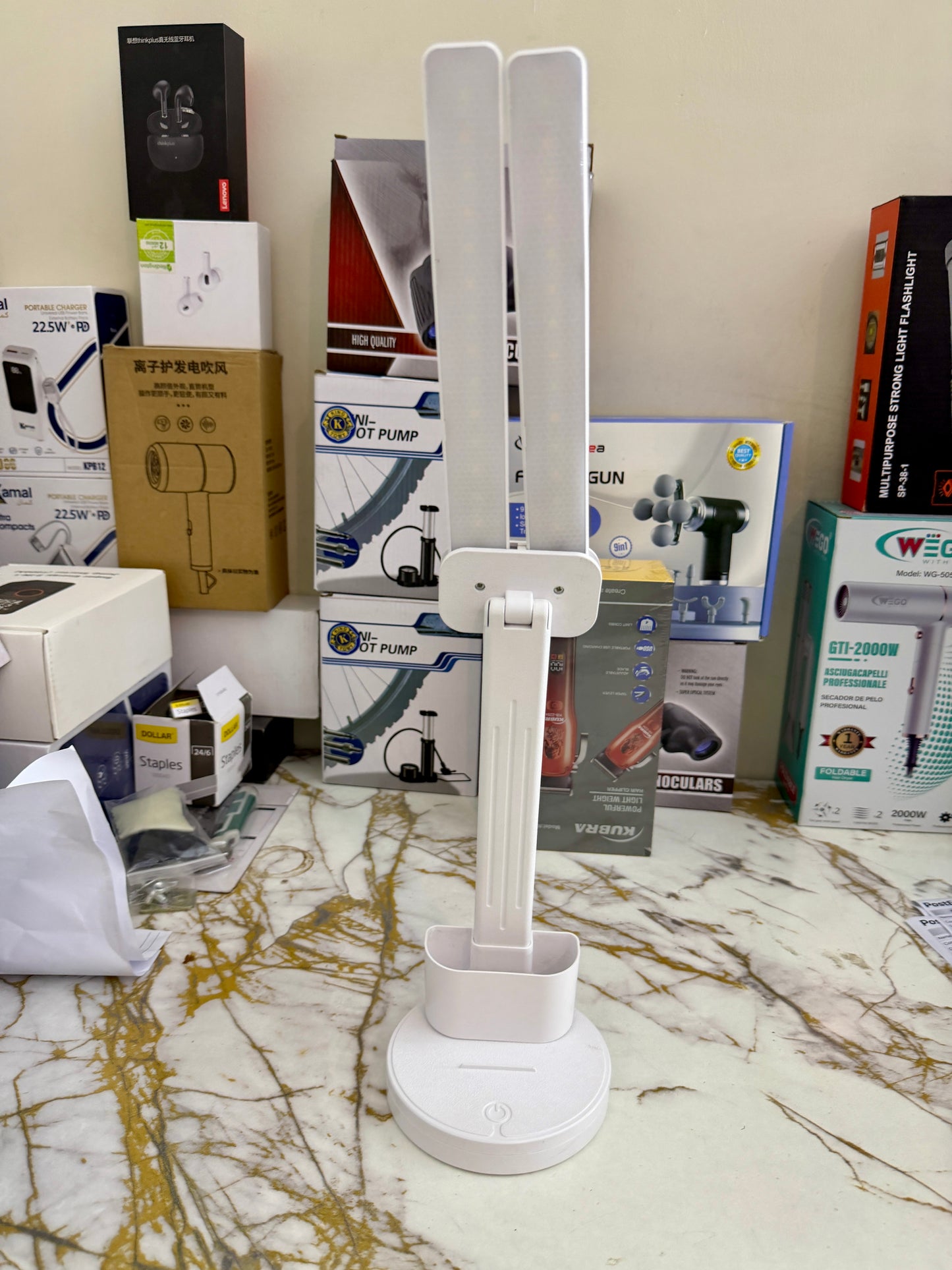 Multifunctional Reading Lamp C81 – Rechargeable LED Study Lamp (4–5 Hours Battery Backup)