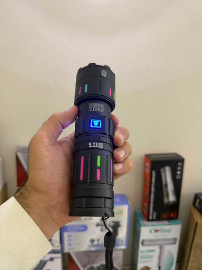 Imported USA 5.11 Long Range Torch – 5 Hours Backup High Power Flashlight