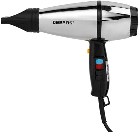 Geepas 2000W Hair Dryer – Powerful Salon & Home Styling Tool | AwamiImport.com