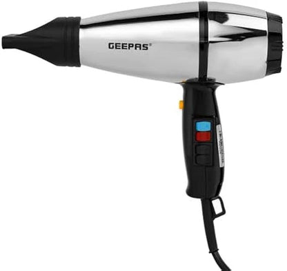 Geepas 2000W Hair Dryer – Powerful Salon & Home Styling Tool | AwamiImport.com