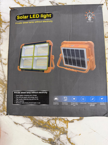 Solar LED Magnetic Street Light – 12000mAh Battery | 7–10 Hours Backup Outdoor Security Lamp