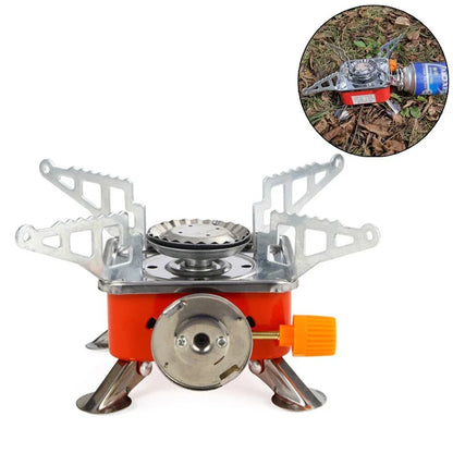 Small Portable Camping Stove With Butane Bottle  [ AwamiImport.com