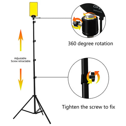 Conpex LED Camping Light with Tripod Stand – Ultra-Bright Outdoor Lighting | AwamiImport.com