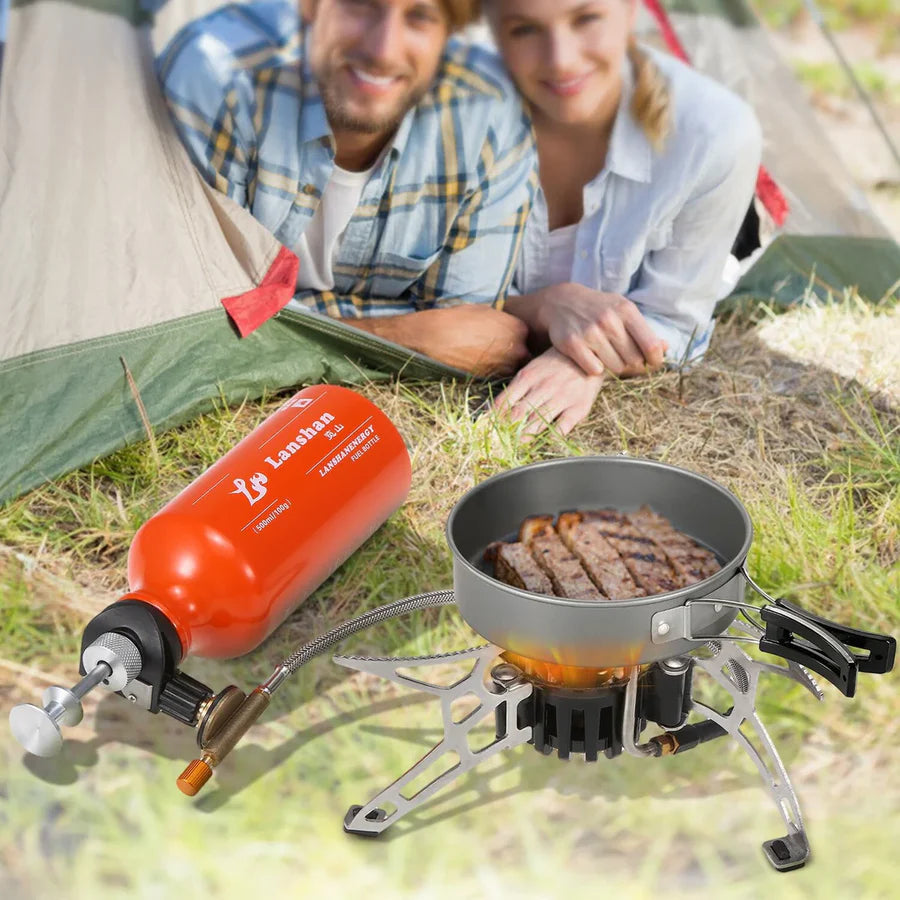 Multi-Fuel Outdoor Camping Stove – High-Performance & Portable